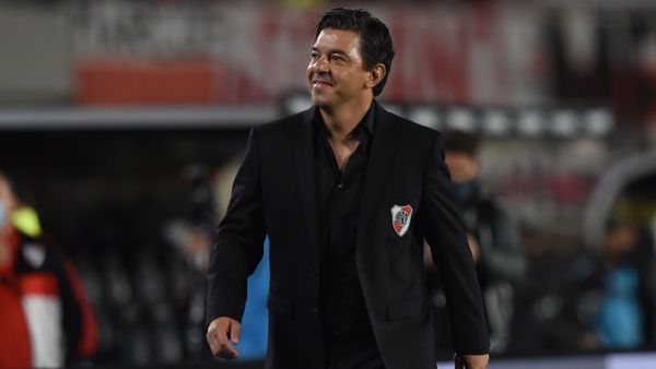 Marcelo Gallardo acaricia su primer título liguero con River Plate