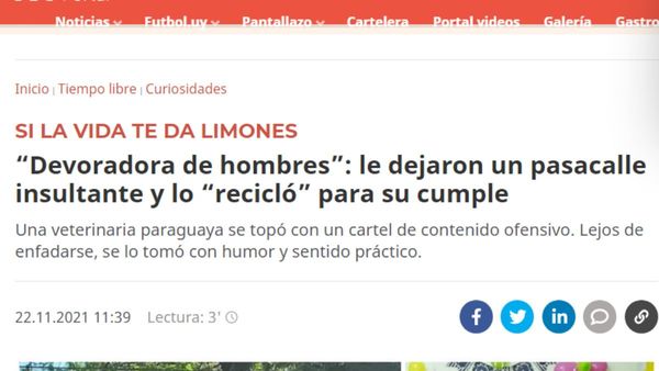 "Devoradora de hombres casados" tuvo repercusión en Argentina y México