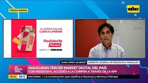 PedidosYa inaugura su tercer market digital del país - Ensiestados - ABC Color