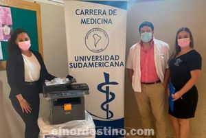 Universidad Sudamericana realizó donación de un equipo de Fotocopiadora para el Hospital Distrital de Horqueta, Concepción