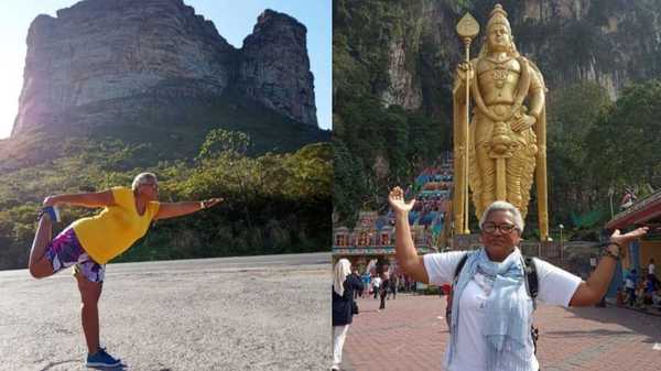 Mujer rechazó cuidar a sus nietos y prefirió viajar por el mundo