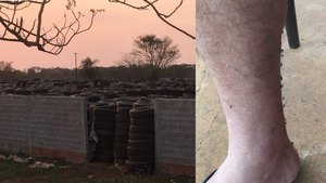 Crónica / [VIDEO] Ñati´û pandilla ha humo tóxico no dejan dormir a mingueros