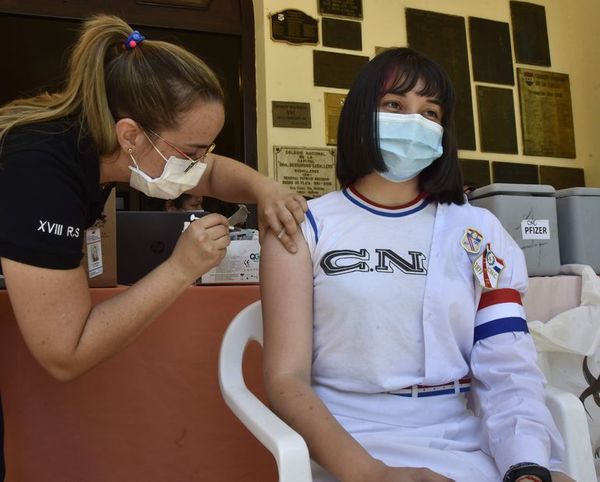 “Me vacuno en mi aula” comenzó ayer en escuelas y colegios del país - Nacionales - ABC Color