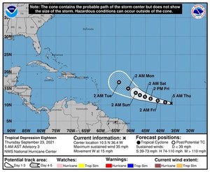 Tormenta tropical Sam podría transformarse en huracán el fin de semana - San Lorenzo Hoy