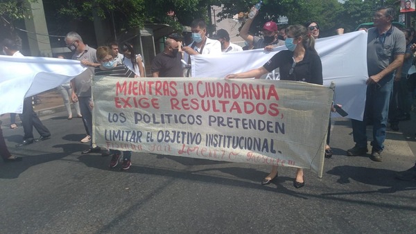 Día de protestas - San Lorenzo Hoy