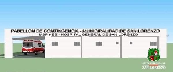 En detalles: presidente de la Junta Municipal explica proyecto de construcción de pabellón de contingencia - San Lorenzo Hoy