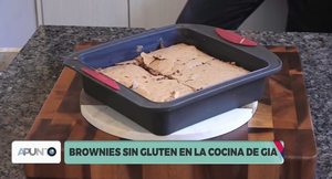 Gia Alfieri cocina: brownie sin gluten