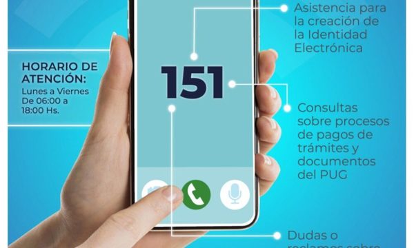 Habilitan línea 151 para responder consultas sobre el Portal Único de Gobierno