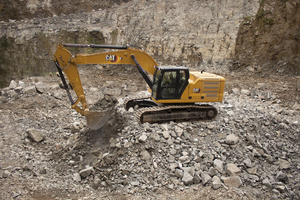 H. Petersen realizó estudio de producción con la excavadora CAT de 30 toneladas