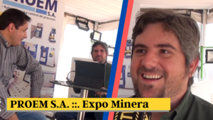 PROEM S.A. presentó diversos equipos de marcas europeas en la Expo Minera