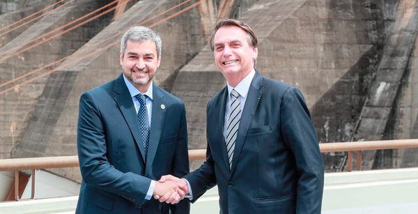 Tarifa energética de Itaipú será tratada en reunión entre Abdo y Bolsonaro
