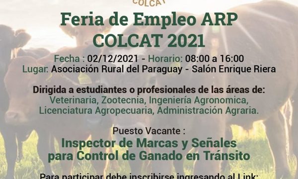 ARP realizará feria de empleo