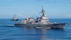 Marina de Estados Unidos vuelve a patrullar con buque de guerra entre Taiwan y China