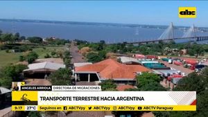 Aumentan ingresos de personas a Paraguay y a la Argentina  - A La Gran 7-30 - ABC Color