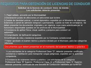 La Municipalidad de Limpio con Nuevos Requisitos para la obtención de Licencia de Conducir
