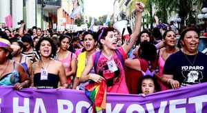 Marcha #25N: Mujeres toman las calles por su vida - Nacionales - ABC Color