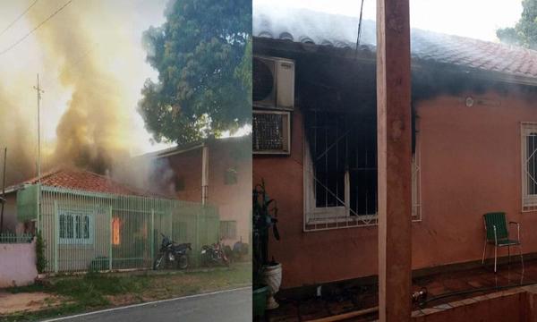 Mujer prendió velas a sus santos y se le quemó la casa en Caaguazú – Prensa 5