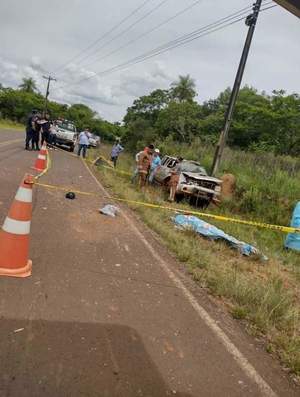 Fatal accidente en zona de Desgracia Cué, San Pedro del Paraná