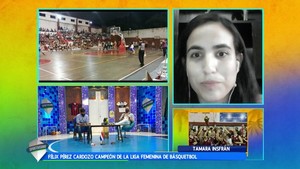 Tamara Insfrán sigue celebrando el título con Félix Pérez Cardozo
