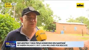 Santaní: Pagaron más de dos mil millones de guaraníes e igual fueron ejecutados - ABC Noticias - ABC Color