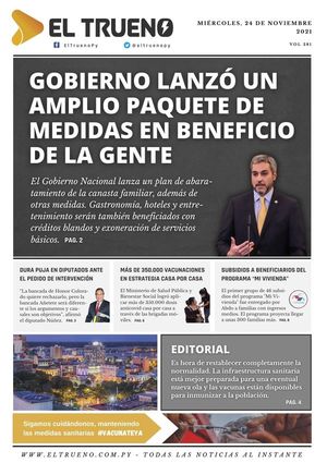 E-paper 24 de noviembre 2021 - El Trueno