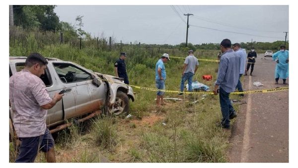 Un muerto y varios heridos en grave accidente en San Pedro del Paraná