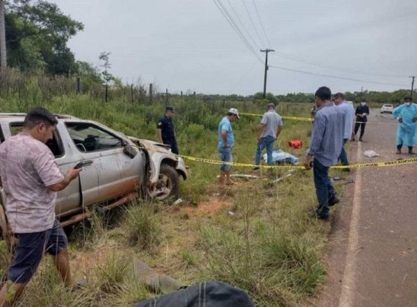Un muerto y varios heridos en grave accidente en San Pedro del Paraná