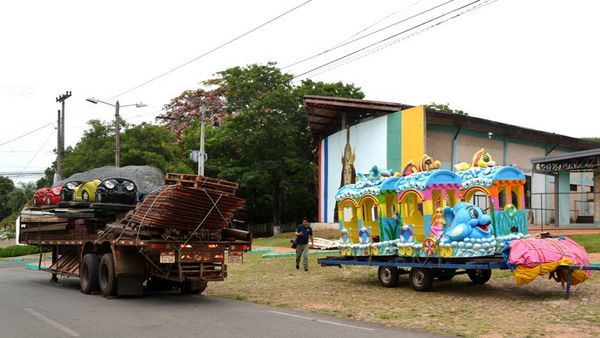 Caacupé: Retornan los  parques de diversiones para  festividad