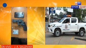 Intento de asalto y balacera en una bodega de J.A. Saldívar | Noticias Paraguay