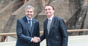 Abdo viaja este miércoles a Brasil para reunirse con Bolsonaro