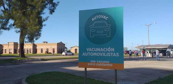 Desde este miercoles, vacunatorio es en la Réplica de la Estación del Ferrocarril