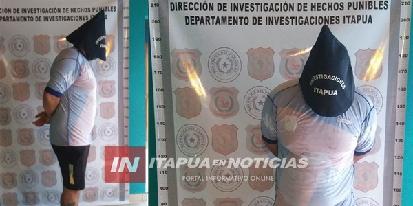 SOSPECHOSO DETENIDO TRAS ASALTO A REPARTIDORES EN SAN PEDRO DEL PNÁ. - Itapúa Noticias