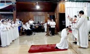 Ordenan a diácono en Franco