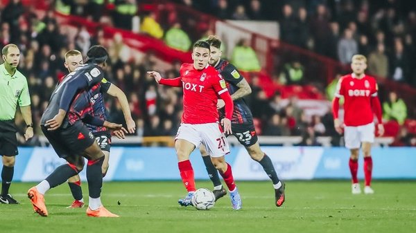 Notable debut de Braian Ojeda en el Nottingham Forest | Noticias Paraguay