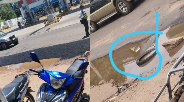 Diario HOY | Apenas pasó un mes del último recapado y Avelino ya tiene nuevos baches