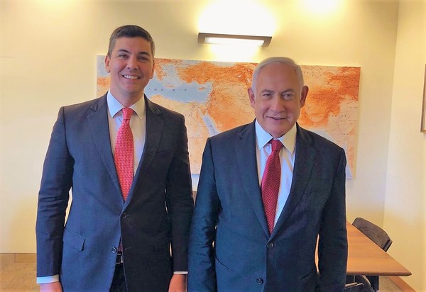 Encuentro de Santi Peña con ex primer ministro israelí, Benjamín Netanyahu - ADN Digital