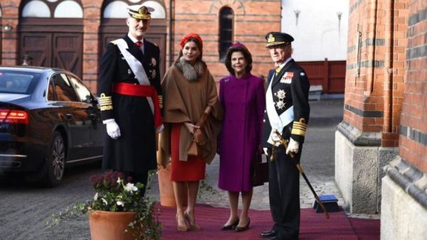 Primera visita de los reyes de España a Suecia en 42 años