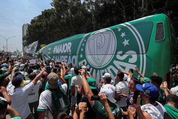 Palmeiras parte a Montevideo para la final de la Libertadores - Fútbol - ABC Color