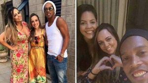 Ronaldinho podría ir a la cárcel por no pagar pensión a su exnovia