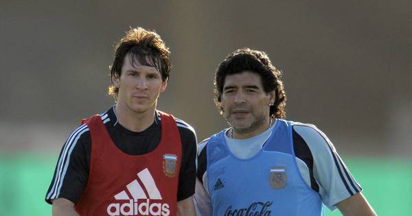 La Nación / La noche mágica en que Messi heredó la corona de Maradona
