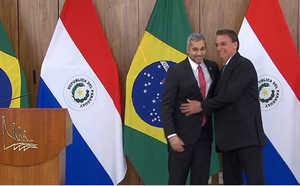 Reunión entre Abdo y Bolsonaro sobre Anexo C quedó en cuarto intermedio