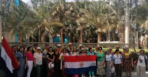 La Nación / “Un país pequeño pero con un gran corazón”, el mensaje de productores que visitaron el pabellón paraguayo en Dubái.