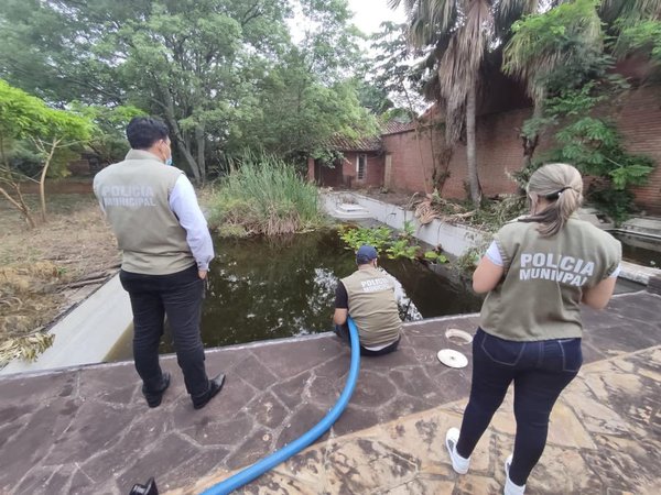 Vivienda abandonada en Itá Enramada fue intervenida - Megacadena — Últimas Noticias de Paraguay