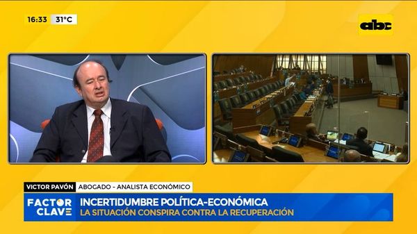 Incertidumbre: política económica, la situación conspira contra la recuperación - Factor Clave - ABC Color