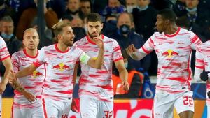 El Leipzig golea al Brujas y ambos dicen adiós a la Champions