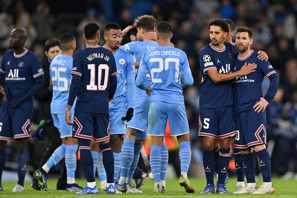 Manchester City remontó y festejó en París ante el PSG de Messi, Neymar y Mbappé