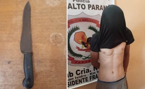 Adolescente hirió a un hombre durante una riña en Pdte. Franco