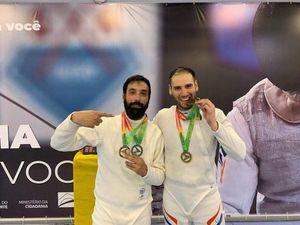 Esgrima: Viveros y Da Ponte con gran gestión en el Brasil - Polideportivo - ABC Color