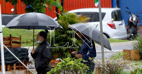 La Nación / Pronostican lluvias y tormentas para este jueves