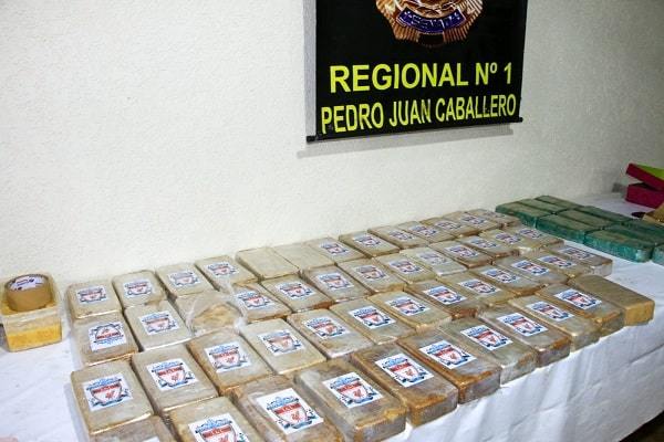 Incautan más de 200 kilos de cocaína en Pedro Juan